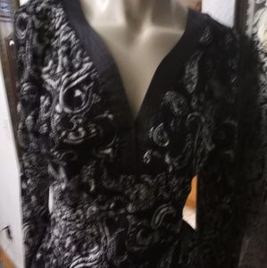 Size M N.I.C. pastel black blouse new with tags